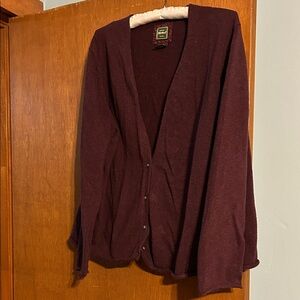 Eddie Bauer Button-Up Cardigan